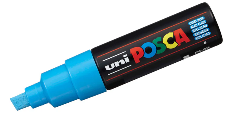 POSCA PC‑8K Broad Chisel Paint Marker (8mm) - Image 17