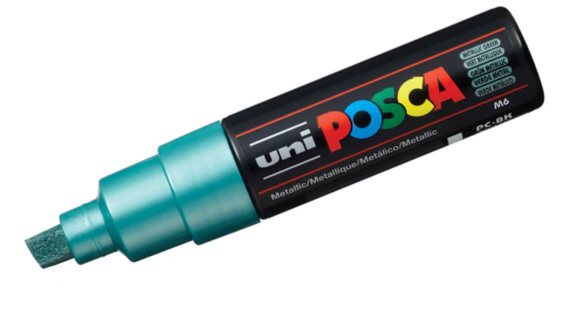 POSCA PC‑8K Broad Chisel Paint Marker (8mm) - Image 21