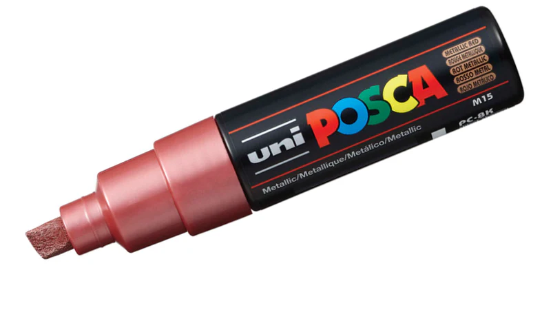 POSCA PC‑8K Broad Chisel Paint Marker (8mm) - Image 23