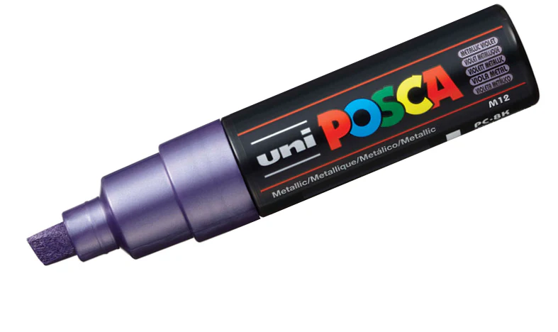 POSCA PC‑8K Broad Chisel Paint Marker (8mm) - Image 24