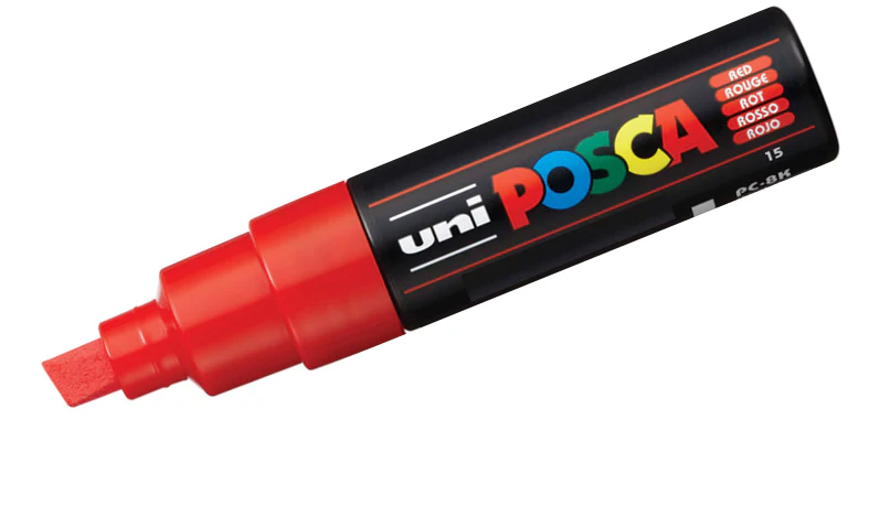 POSCA PC‑8K Broad Chisel Paint Marker (8mm) - Image 27