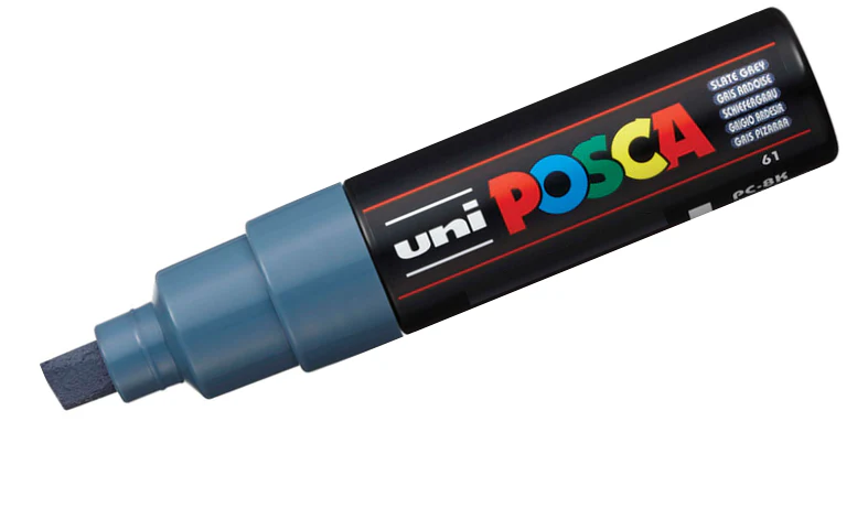 POSCA PC‑8K Broad Chisel Paint Marker (8mm) - Image 30