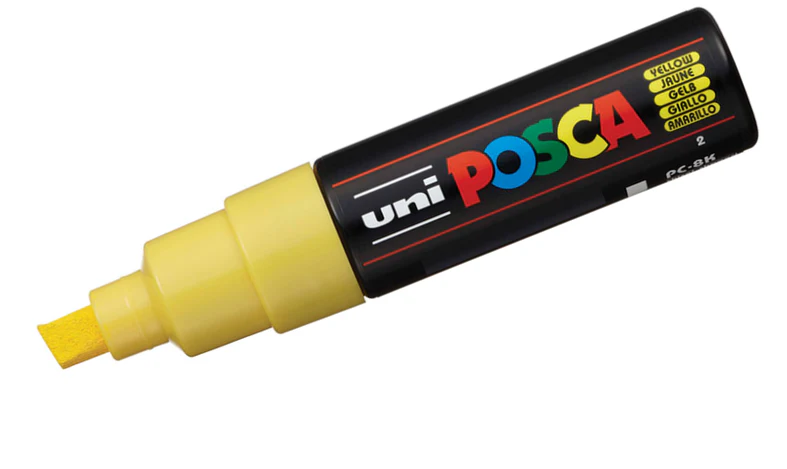 POSCA PC‑8K Broad Chisel Paint Marker (8mm) - Image 34