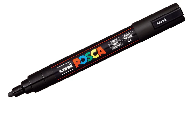 Uni POSCA Marker Pen PC-5M Medium - Image 6