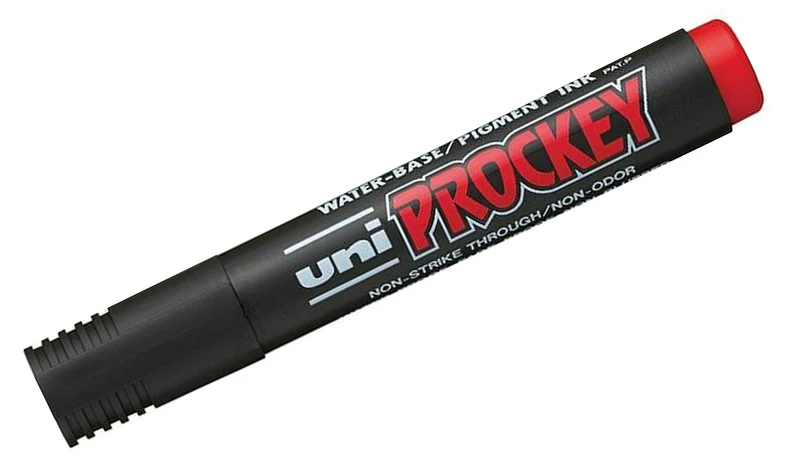 Uni Prockey Permanent Marker Pen PM-122 Medium Bullet Tip - Image 5