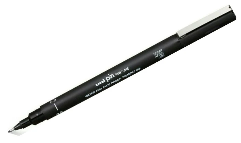 Uni PIN Drawing Pen Black - Image 11