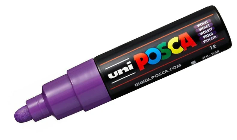 Uni POSCA Marker Pen PC-7M Broad Bullet - Image 14