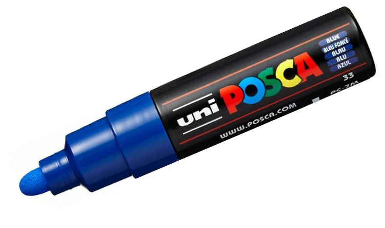 Uni POSCA Marker Pen PC-7M Broad Bullet - Image 3
