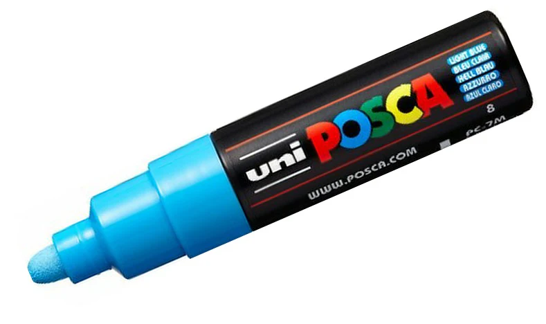 Uni POSCA Marker Pen PC-7M Broad Bullet - Image 8